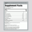 Supplement Facts panel for Nature's Collagen Lab Marine Collagen, 120 Capsules: nutritional details and ingredient amounts listed.