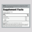 Image of the Supplement Facts panel for Creatine Pump 120 Capsules.