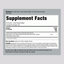Supplement Facts panel for Odorless Garlic & Parsley Softgels, 250 count bottle.
