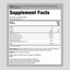Supplement Facts panel for Norwegian Gold Super Critical Omega 60 Coated Softgels, detailing nutritional information.