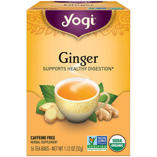 Ginger Tea (Organic), 16 Tea Bags