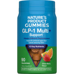 NATURE'S PRODUCT GLP-1 Multi+ Support Gummies, 90 pieces, Citrus Berry Flavor.