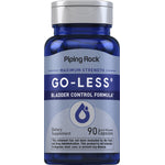 Go-Less Maximum Strength Bladder Control Formula Dietary Supplement, 90 quick-release capsules in a bottle.
