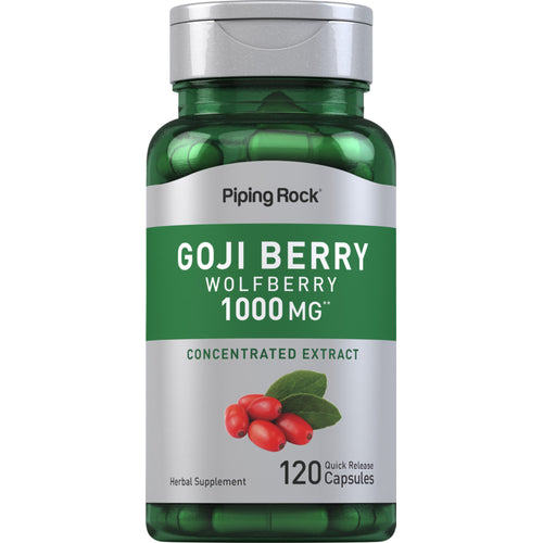 Goji Berry (Wolfberry), 1000 mg, 120 Quick Release Capsules