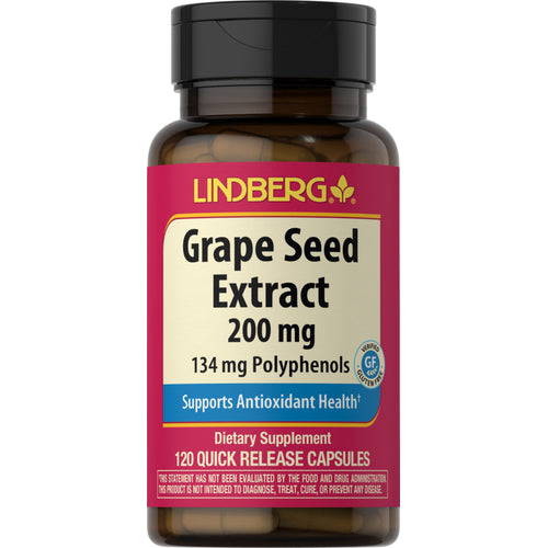 Grape Seed Extract, 200 mg, 120 Quick Release Capsules