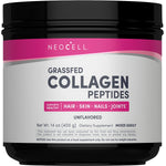 Unflavored Neocell Grassfed Collagen Peptides, 14 oz (400 g), dietary supplement.