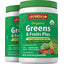 Greens & Fruits Plus Organic, 9.5 oz (270 g) Bottle, 2  Bottles