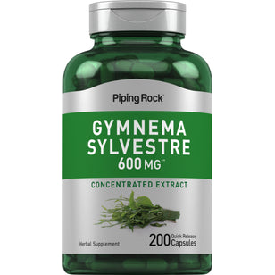 Gymnema Sylvestre, 600 mg, 200 Quick Release Capsules
