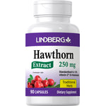 Hawthorn Extract 250 mg, 90 capsules, dietary supplement.