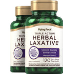 Herbal Laxative, 120 Quick Release Capsules, 2  Bottles