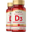 High Potency Vitamin D3, 5000 IU, 250 Quick Release Softgels, 2  Bottles