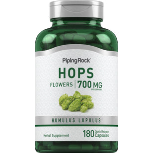 Hops, 700 mg (per serving), 180 Quick Release Capsules