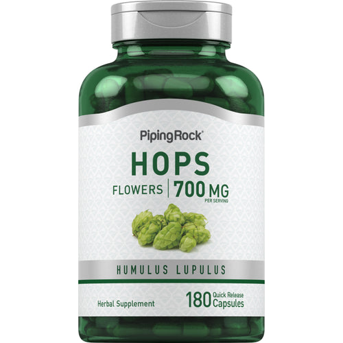 Hops, 700 mg (per serving), 180 Quick Release Capsules