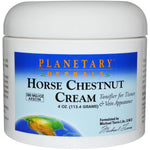 Planetary Herbals Horse Chestnut Cream 4 oz jar with 280 mg/oz Aescin; a tonifier for tissues and vein appearance.