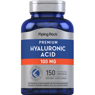 Hyaluronic Acid, 100 mg, 150 Quick Release Capsules