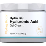 Hydro Gel Hyaluronic Acid Gel-Cream, Net Weight 4 oz (113 g).
