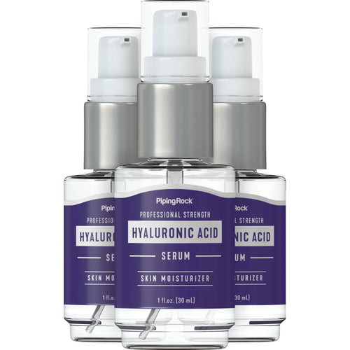 Hyaluronic Acid Serum, 1 fl oz (30 mL) Pump Bottle, 3  Pump Bottles