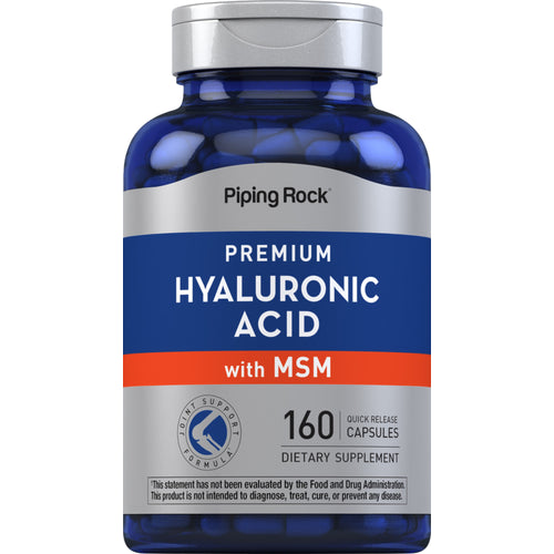 Hyaluronic Acid with MSM, 160 Quick Release Capsules