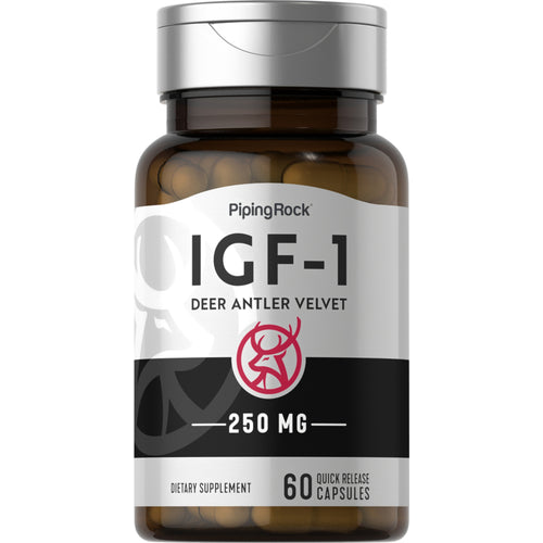 IGF-1 Deer Antler Velvet, 60 Quick Release Capsules