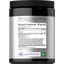 Supplement Facts for Organic Daily Fiber with Probiotic 6 GR Powder.