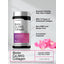 Product highlights graphic stating Supports Healthy Hair, Skin & Nails†, 10 Types of Advanced Collagen, Non-GMO, Gluten Free, Capsules.