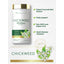 Product highlights graphic stating Potent Concentrated Extract, Daily Support, Non-GMO, Gluten Free, Quick Release Capsules.