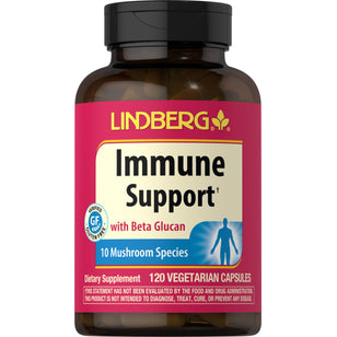 Immune Support with Beta Glucan, 120 Vegetarian Capsules