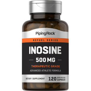 Inosine, 500 mg, 120 Quick Release Capsules