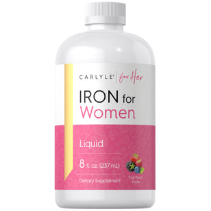 Iron for Women (Fruit Punch), 8 fl oz (237 mL) Bottle