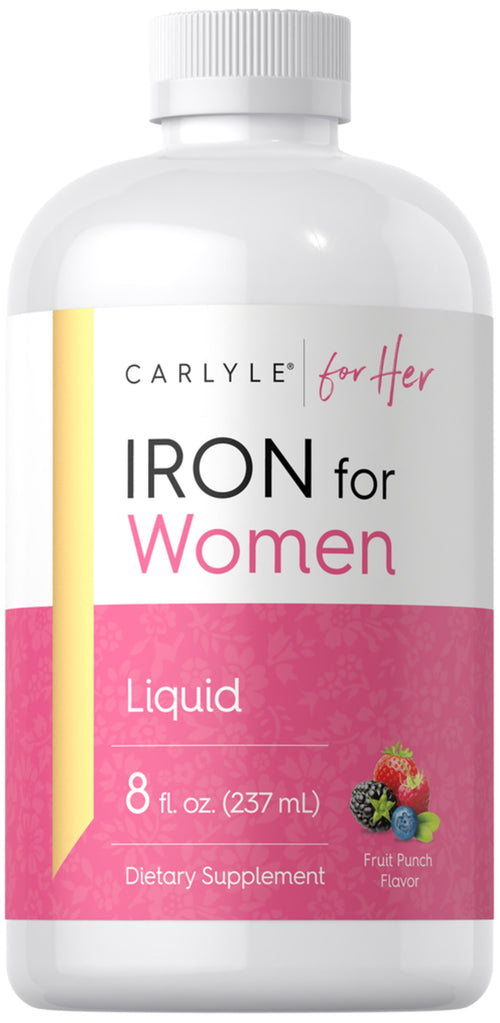 Iron for Women (Fruit Punch), 8 fl oz (237 mL) Bottle