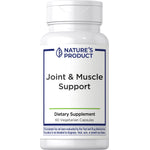 Dietary supplement for joint and muscle support with 60 vegetarian capsules.