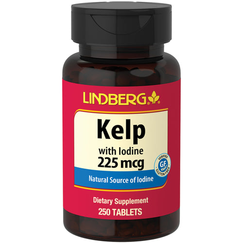 Kelp with Iodine, 225 mcg, 250 Tablets