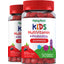 Kids Multivitamin + Probiotic (Delicious Berry Punch), 50 Vegetarian Gummies, 2  Bottles
