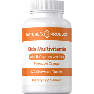 Kid’s One Multivitamin (Pineapple Orange), 120 Chewable Tablets