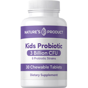 Kids Probiotic 6 Strains (Berry-licious), 30 Chewable Tablets