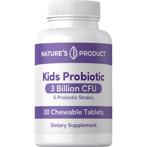 Kids Probiotic 6 Strains (Berry-licious), 30 Chewable Tablets