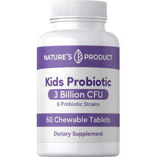 Kids Probiotic 6 Strains (Berry-licious), 60 Chewable Tablets