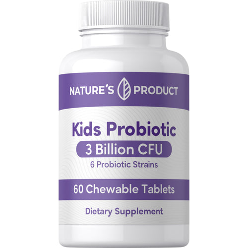 Kids Probiotic 6 Strains (Berry-licious), 60 Chewable Tablets