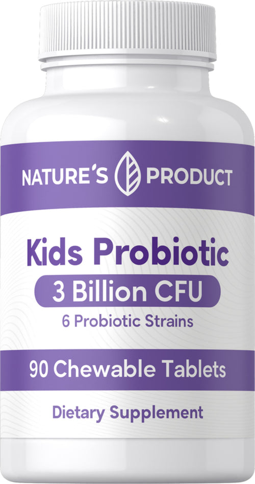 Kids Probiotic 6 Strains (Berry-licious), 90 Chewable Tablets