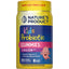 Nature's Product Kids Probiotic Gummies in fruit punch flavor, 30 vegan gummies, 1 billion CFU, gluten-free.