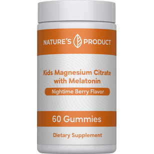 Kids Sleep Gummies Magnesium with Melatonin (Berry), 60 Gummies