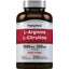 L-Arginine L-Citrulline 1000 MG with 350 MG per serving, free form dietary supplement, 200 quick release capsules.