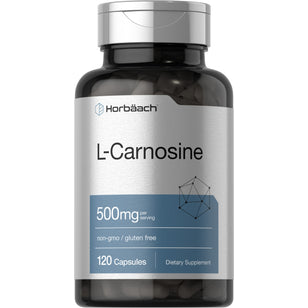 L-Carnosine, 500 mg (per serving), 120 Capsules