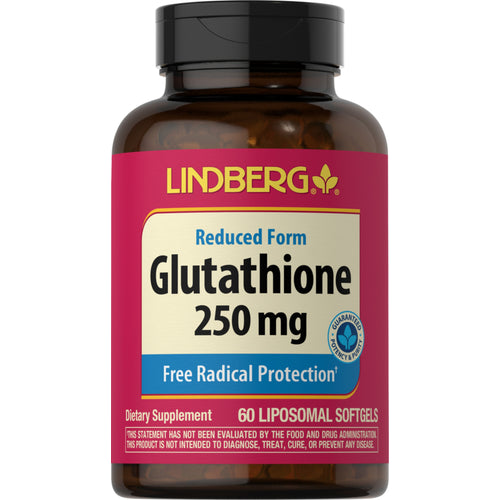 L-Glutathione (Reduced), 250 mg, 60 Liposomal Softgels