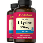 This product is L-Lysine 500 mg with 250 vegetarian tablets.