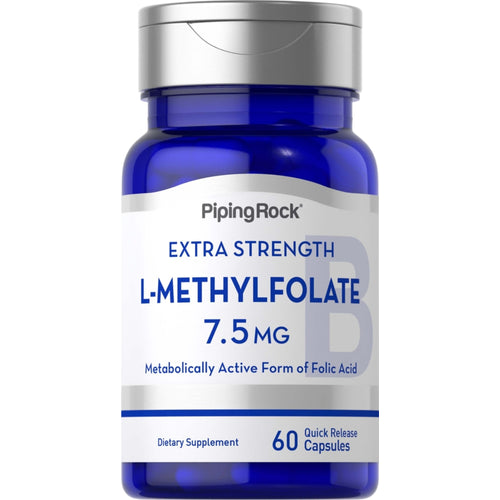 L-Methylfolate, 7.5 mg, 60 Quick Release Capsules
