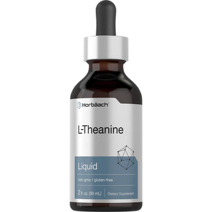 L-Theanine Liquid 2 fl. oz. (59 mL) supplement that is non-GMO and gluten-free.