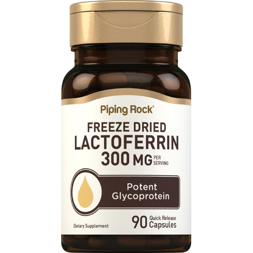 Lactoferrin, 300 mg (per serving), 90 Quick Release Capsules