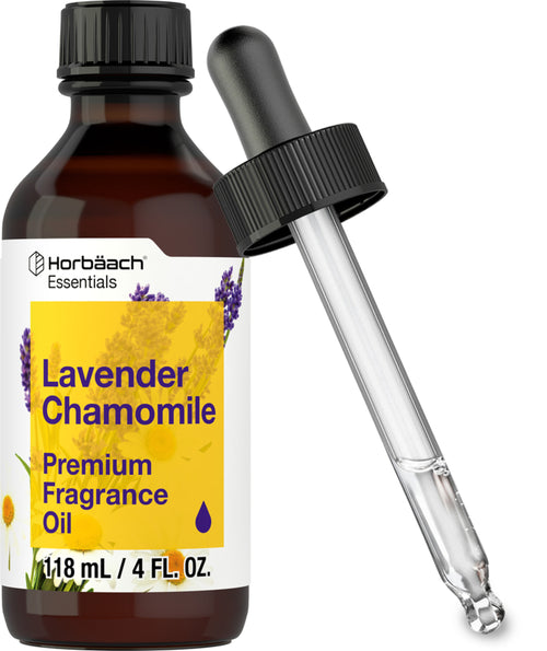Lavender Chamomile Premium Fragrance Oil, 4 fl oz (118 mL) Dropper Bottle