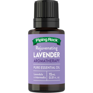 Lavender Pure Essential Oil, 1/2 fl oz (15 mL) Dropper Bottle